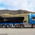 Dumper driving with trailers